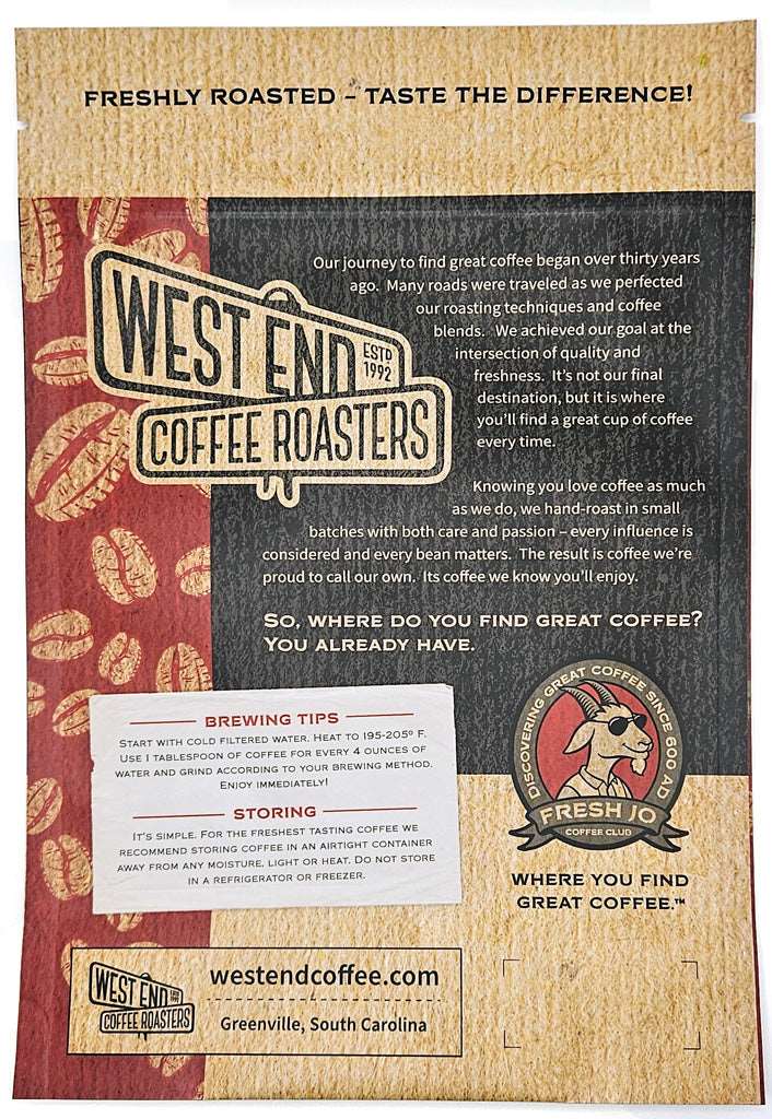JAMAICAN ME CRAZY® – West End Coffee Roasters