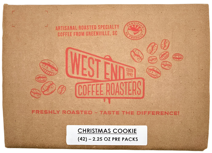 CHRISTMAS COOKIE (42) - 2.25 OZ Prepack, Case