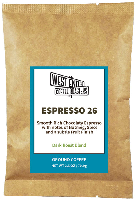 Espresso 26 Sample Size