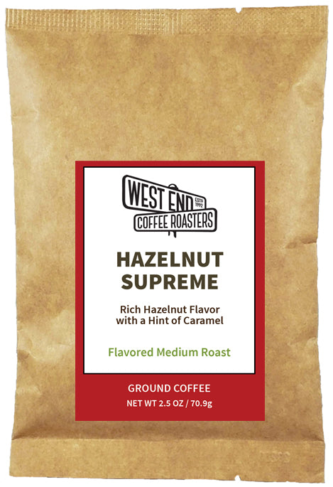 Hazelnut Supreme Sample Size