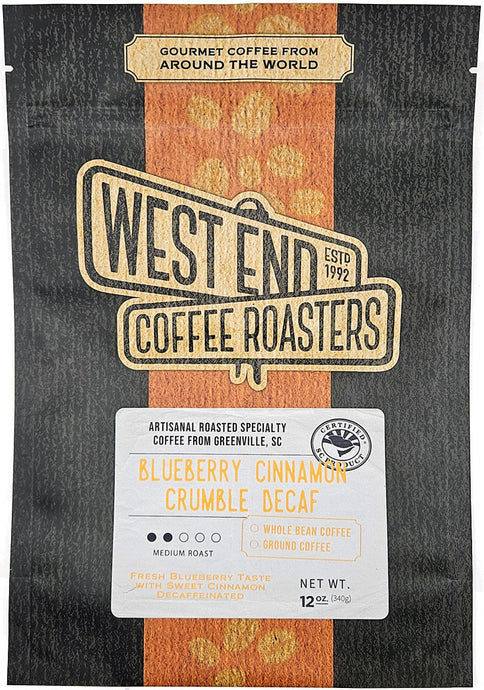 BLUEBERRY CINNAMON CRUMBLE DECAF
