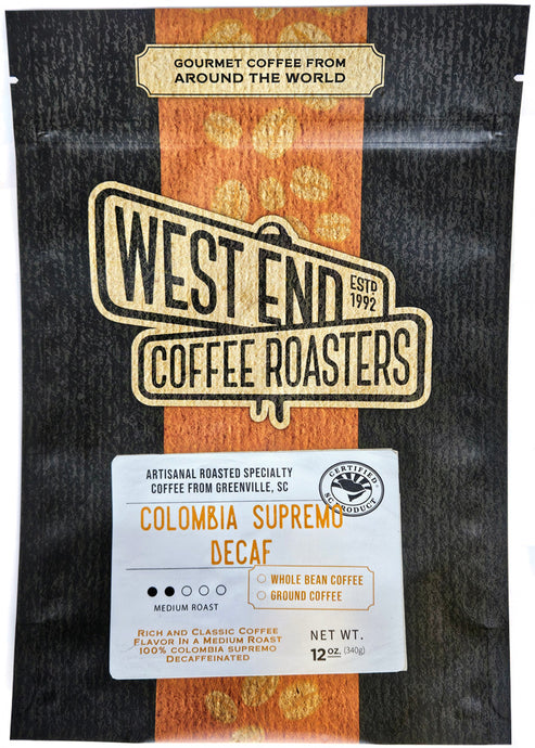 COLOMBIA SUPREMO DECAF