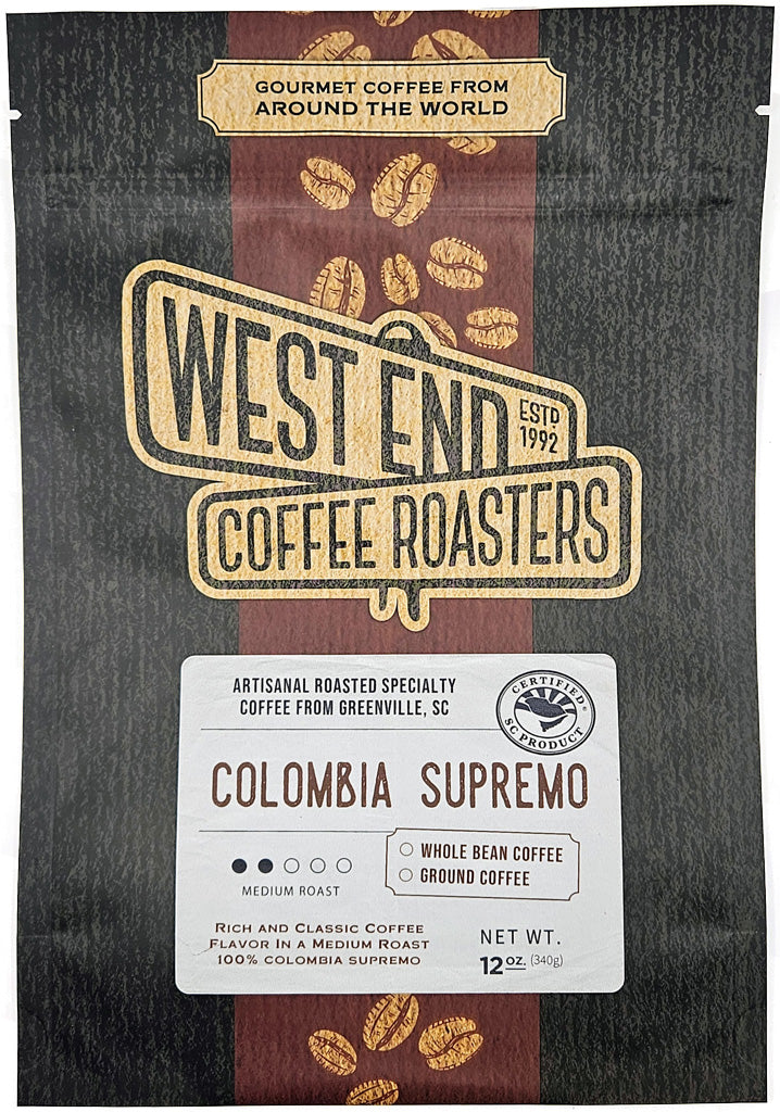 COLOMBIA SUPREMO – West End Coffee Roasters