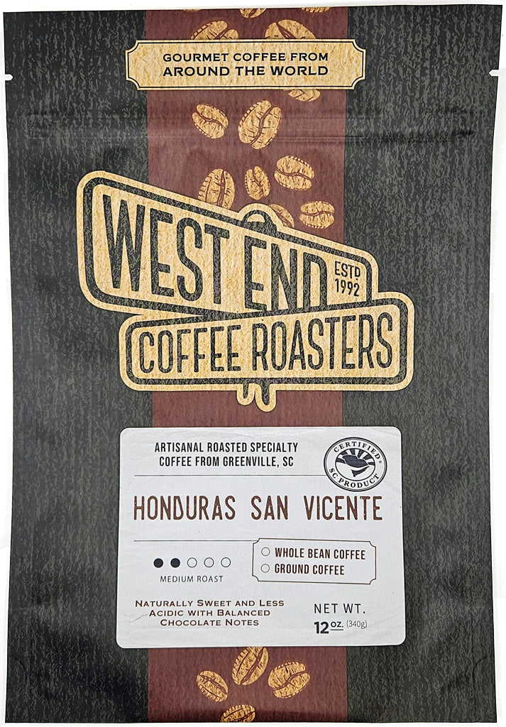 HONDURAS SAN VICENTE – West End Coffee Roasters